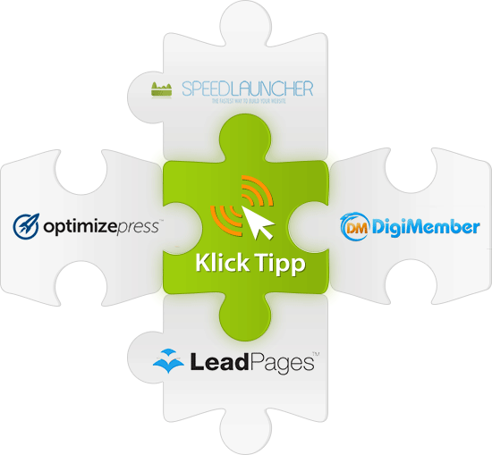 KlickTipp-Integrationen zu Landingpage-Tools wie OptimizePress und LeadPages